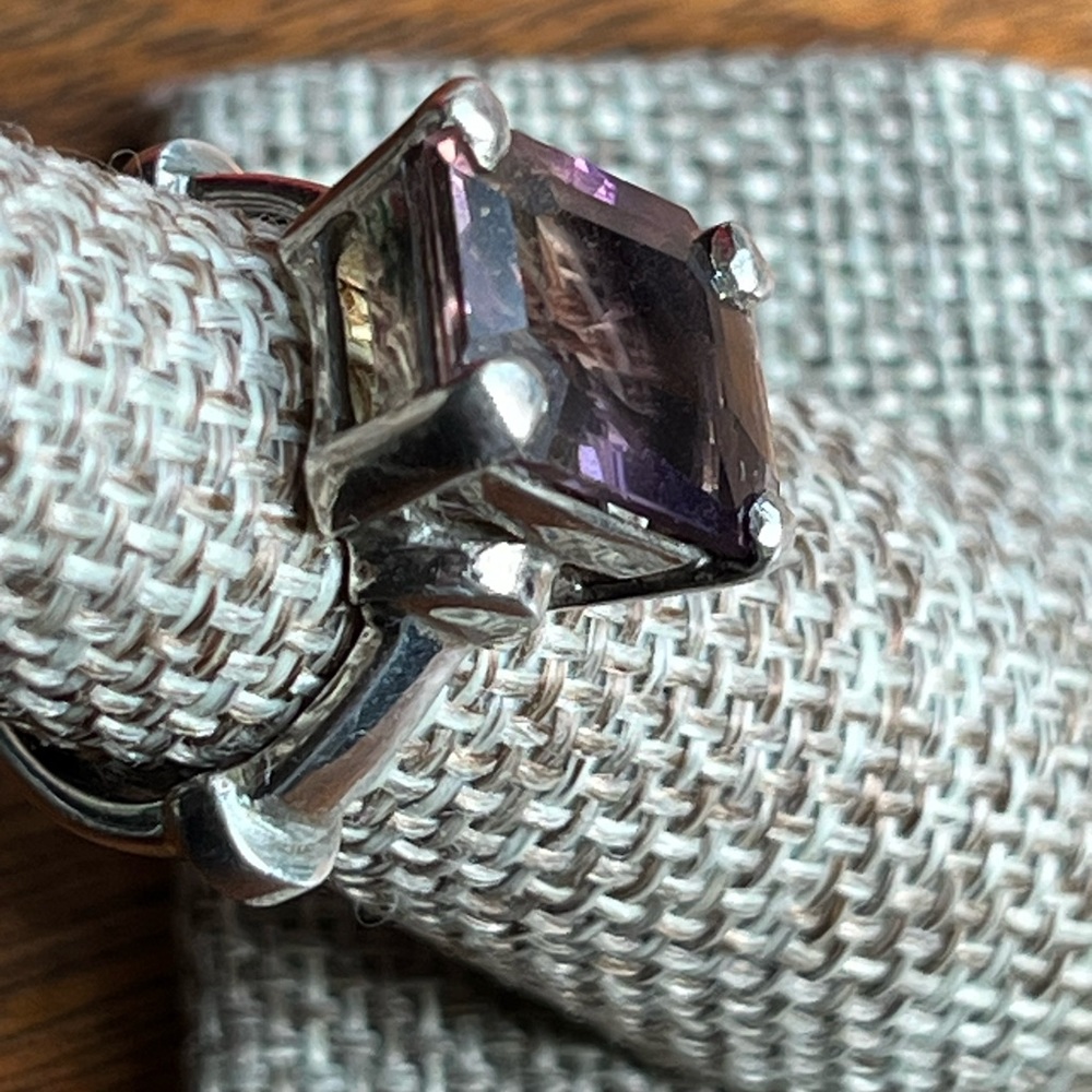 Ametrine Solitaire Unique Gemstone Handcrafted Ar… - image 2